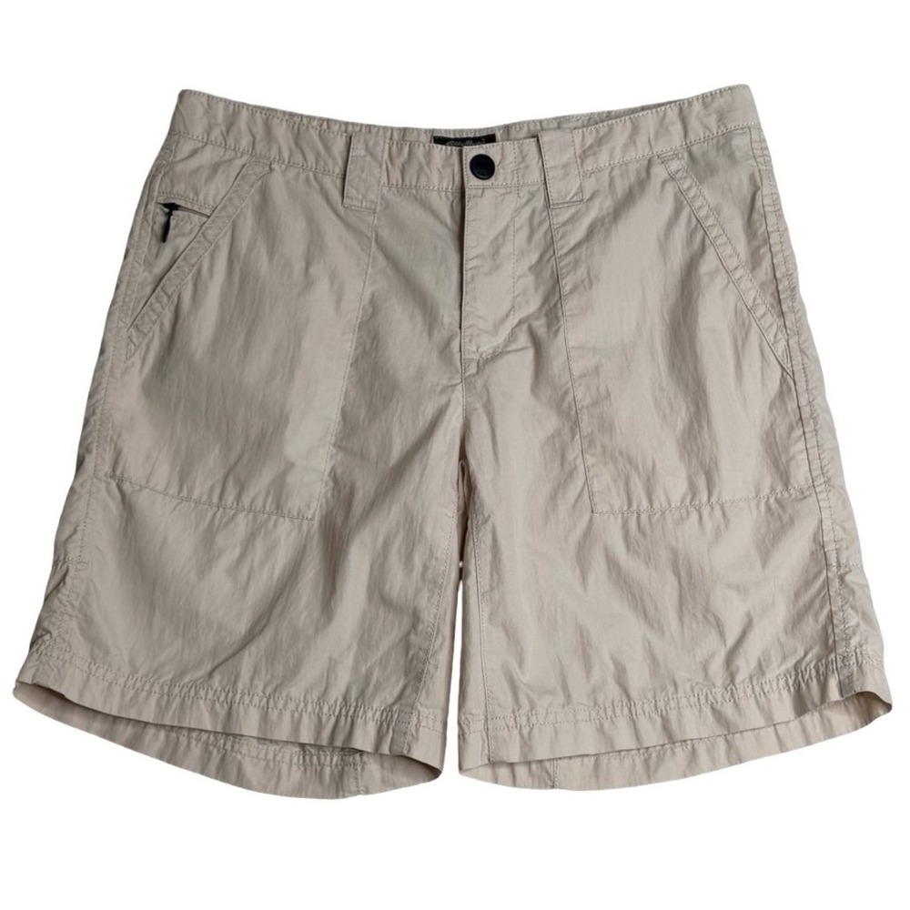 Eddie Bauer Mercer Fit Khaki Hiking Outdoor Walking Shorts Women's Size 6